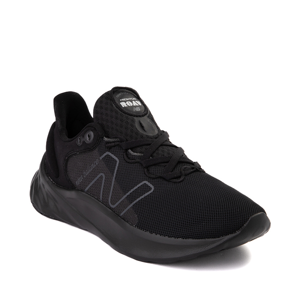 alternate view Womens New Balance Fresh Foam Roav Athletic Shoe - Black MonochromeALT5