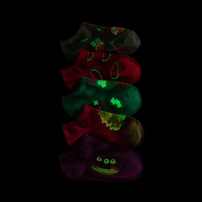 Alternate view of Sweet Treat Glow Footies 5 Pack - Toddler - Multicolor