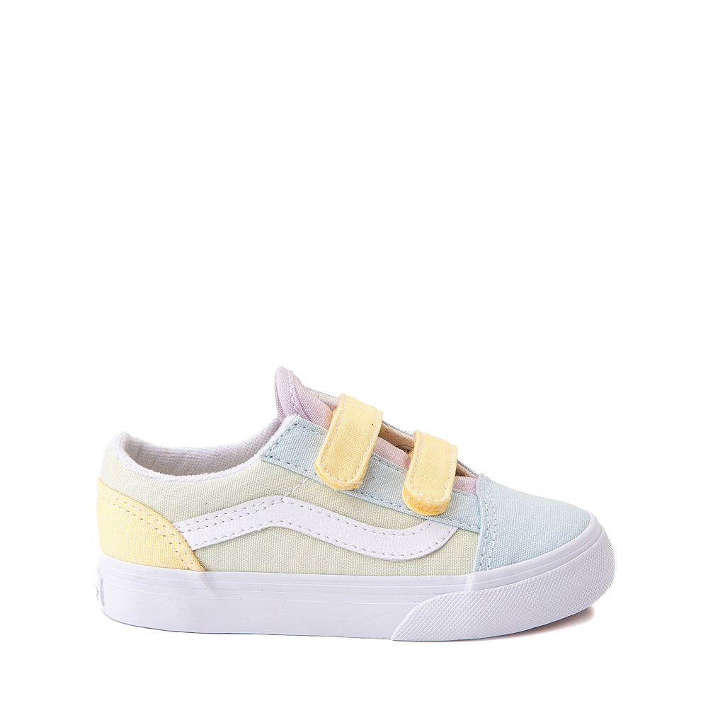 Vans Old Skool V Skate Shoe - Baby / Toddler - Pastel Color-Block