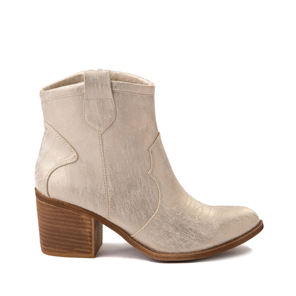 Main view of Womens Dirty Laundry Unite Western Boot - Metallic Natural