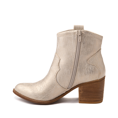 Alternate view of Womens Dirty Laundry Unite Western Boot - Metallic Natural