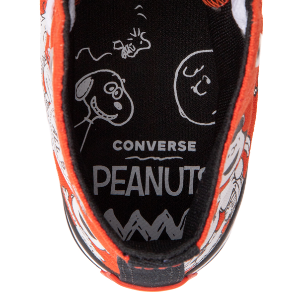 alternate view Converse x Peanuts Chuck Taylor All Star Hi Sneaker - Little Kid - Signal RedALT4C