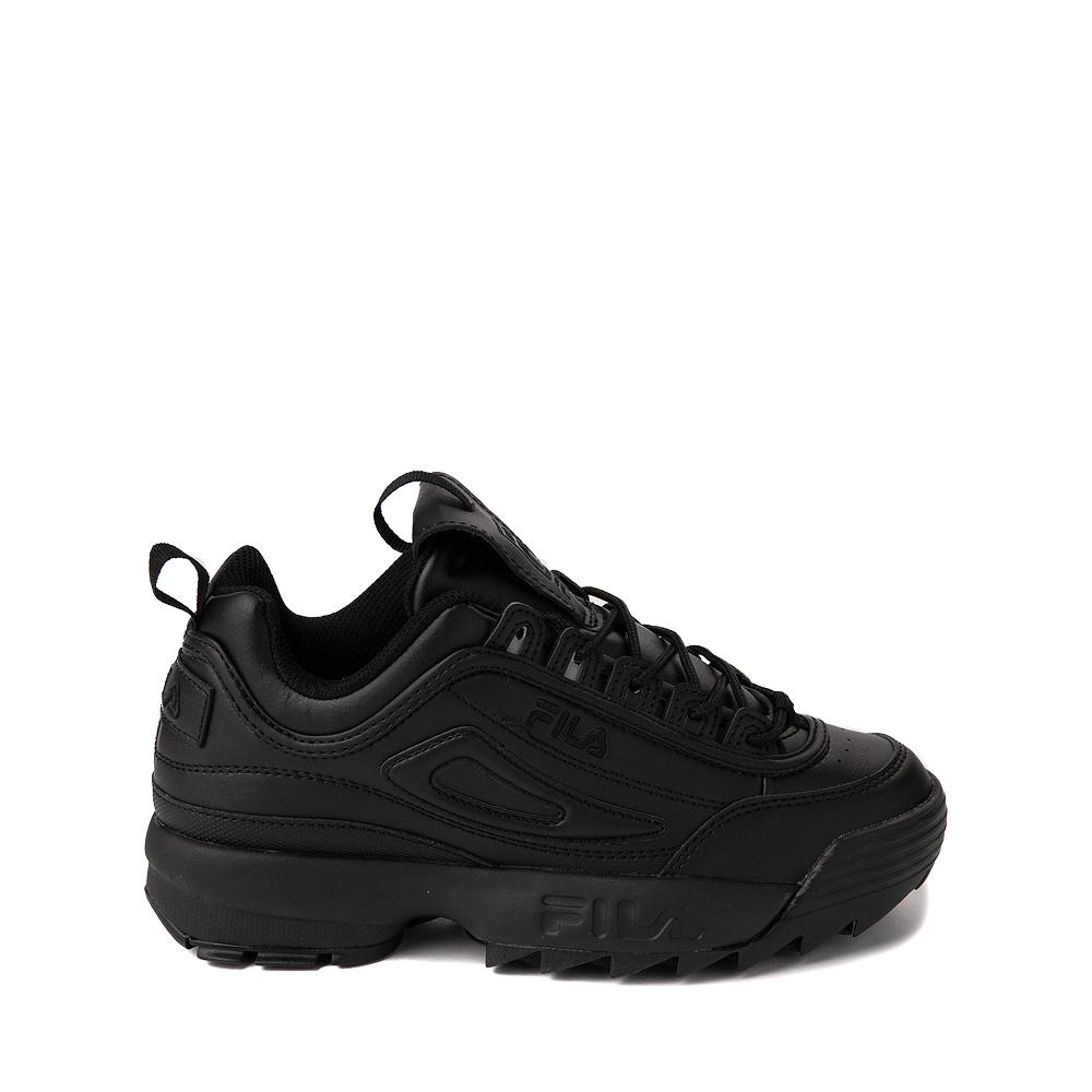 Fila Disruptor 2 Athletic Shoe Big Kid Black Monochrome Journeys