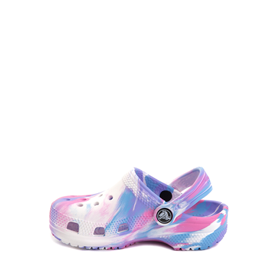 Alternate view of Crocs Classic Clog - Baby / Toddler - White / Marbled Pink