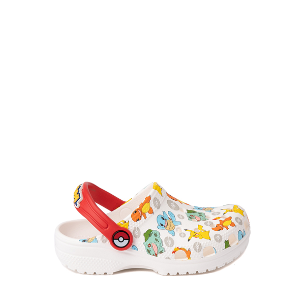 Main view of Crocs Classic Pok&eacute;mon Clog - Baby / Toddler - White / Multicolor