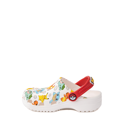 Alternate view of Crocs Classic Pok&eacute;mon Clog - Baby / Toddler - White / Multicolor