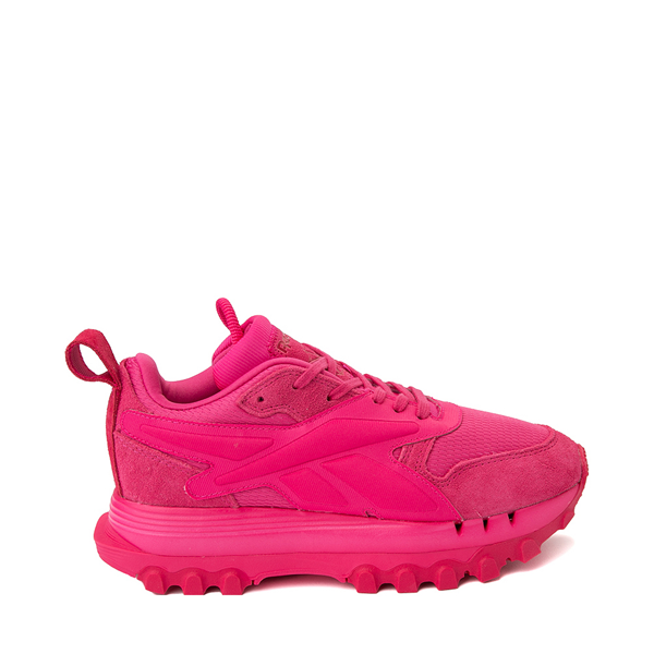 Womens Reebok x Cardi B Classic Leather V2 Athletic Shoe - Pink Fusion