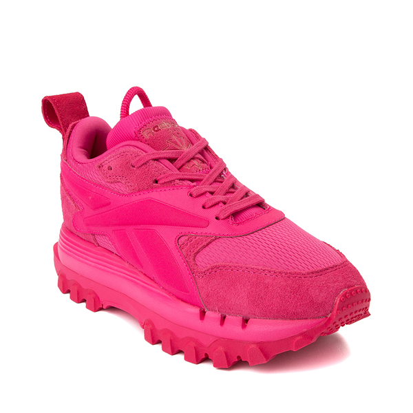 alternate view Womens Reebok x Cardi B Classic Leather V2 Athletic Shoe - Pink FusionALT5
