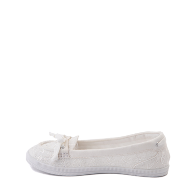 Alternate view of Womens Rocket Dog Minnow Slip On Casual Shoe - White