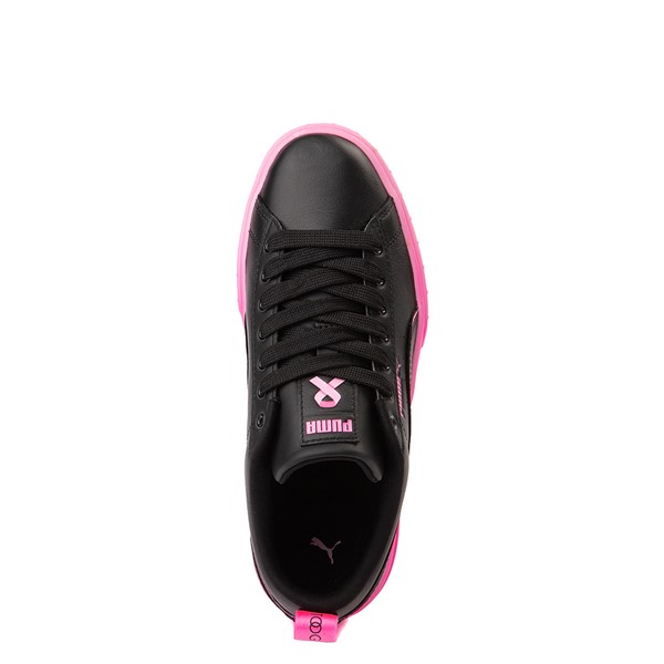 alternate view Womens PUMA Mayze BCA Platform Athletic Shoe - Black / Luminous PinkALT2