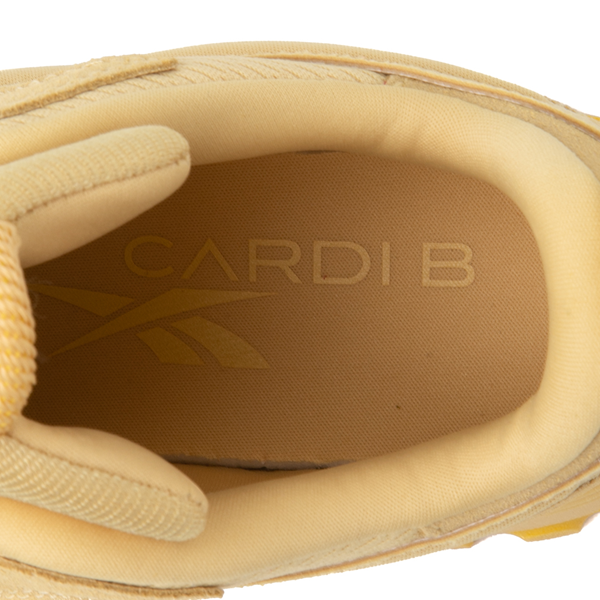 alternate view Reebok x Cardi B Classic Leather V2 Athletic Shoe - Big Kid - Weathered YellowALT2B