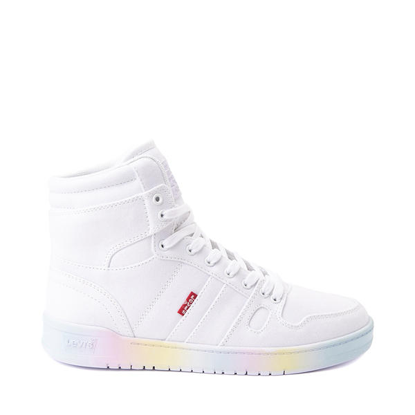 Main view of Womens Levi's Modern Court BB Hi Casual Shoe - White Ombre