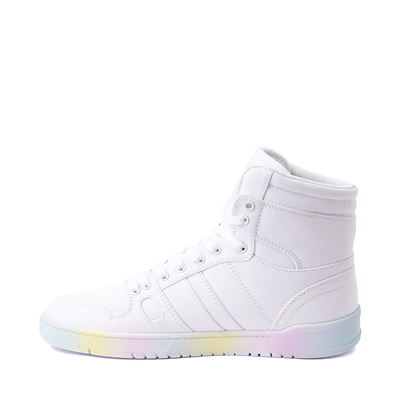 Alternate view of Womens Levi's Modern Court BB Hi Casual Shoe - White Ombre