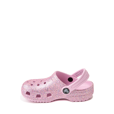 Alternate view of Crocs Classic Glitter Clog - Baby / Toddler - Pink / Rainbow