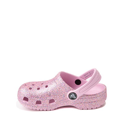 Alternate view of Crocs Classic Glitter Clog - Baby / Toddler - Pink / Rainbow