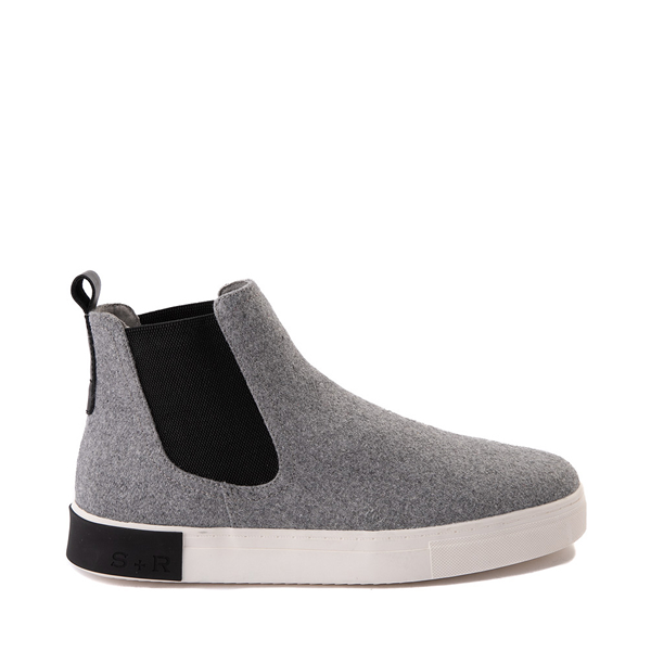 Mens Strauss and Ramm The Chelsea Boot - Gray