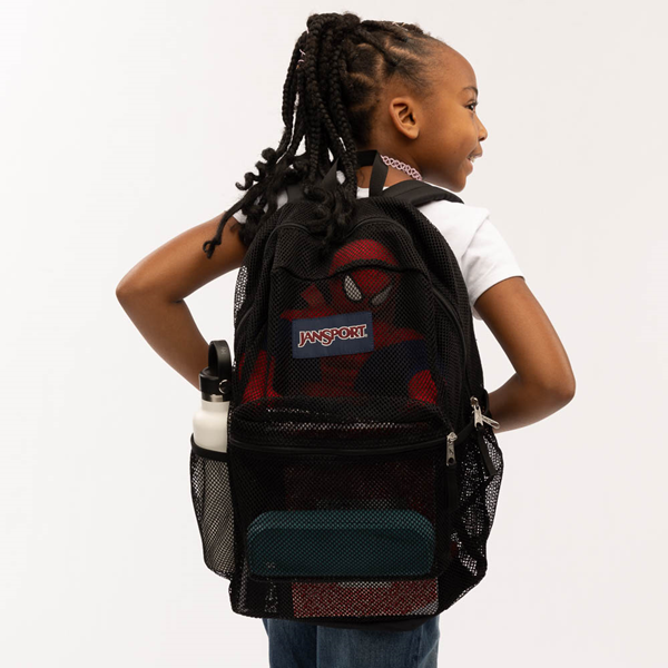 alternate view JanSport Eco Mesh Backpack - BlackALT1BKIDZ