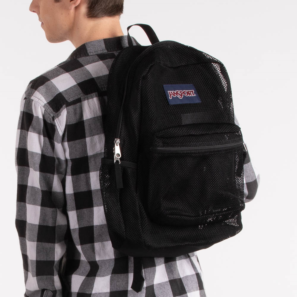 JanSport Eco Mesh Backpack - Black