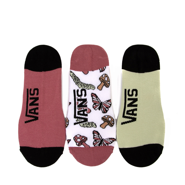 alternate view Womens Vans Earthly Critters Canoodle Liners 3 Pack - MulticolorALT1