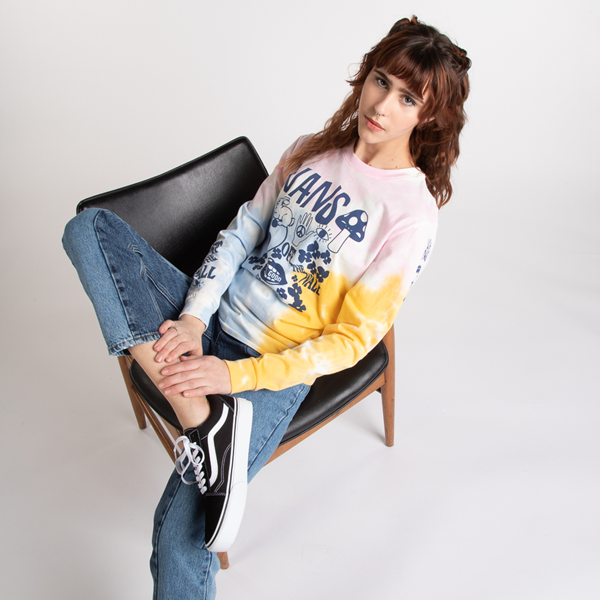 d Mind Long Sleeve Boyfriend Tee 