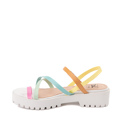 Alternate view of Womens Dirty Laundry Rhoni Sandal - White / Multicolor