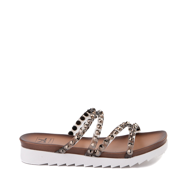 Main view of Womens Dirty Laundry Coral Reef Sandal - Pewter