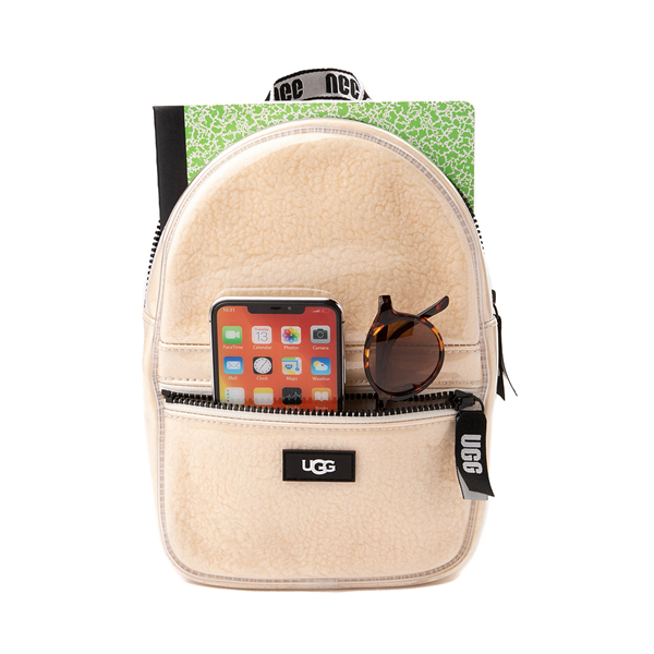 alternate view UGG® Dannie II Mini Backpack - Clear / NaturalALT1