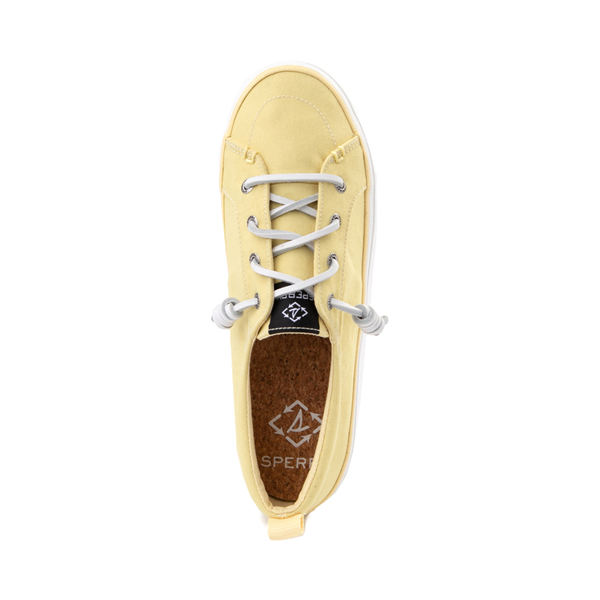alternate view Womens Sperry Top-Sider Crest Vibe SeaCycled™ Casual Shoe - YellowALT2