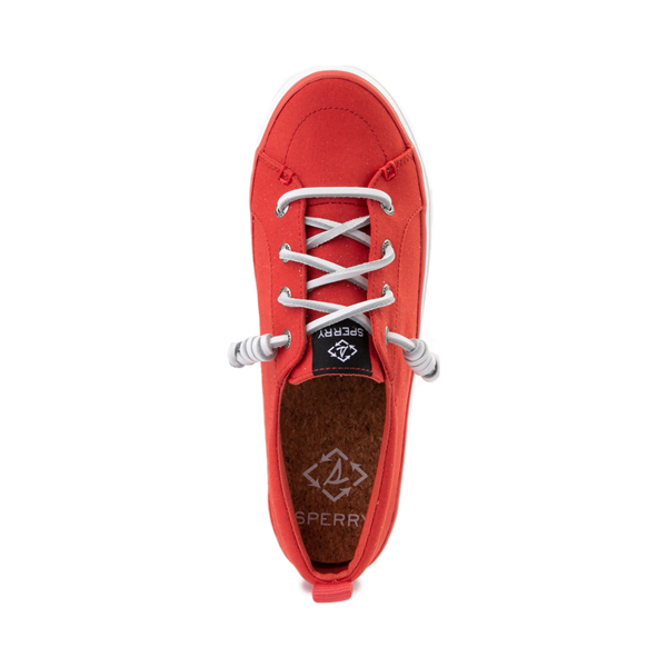 alternate view Womens Sperry Top-Sider Crest Vibe SeaCycled™ Casual Shoe - RedALT2