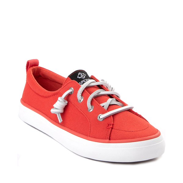 alternate view Womens Sperry Top-Sider Crest Vibe SeaCycled™ Casual Shoe - RedALT5