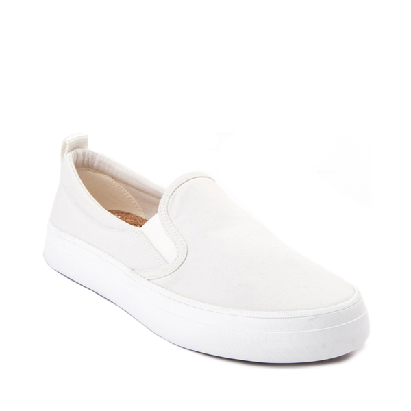 alternate view Womens Sperry Top-Sider Crest Twin Gore SeaCycled™ Slip On Casual Shoe - WhiteALT5