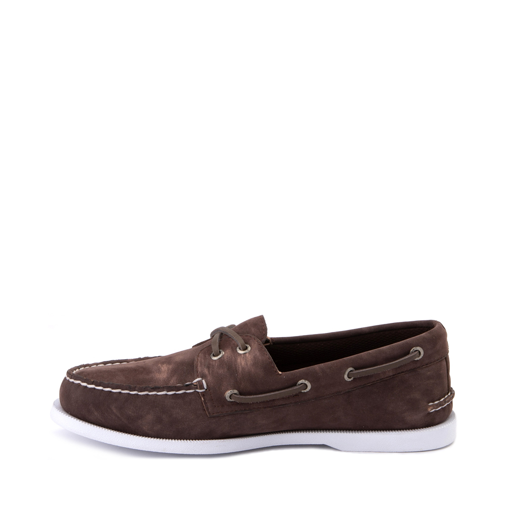 Mens Sperry Top-Sider Authentic Original Boat Shoe - Brown | Journeys