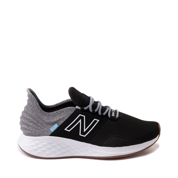 Mens New Balance Fresh Foam Roav Athletic Shoe - Black / Light Aluminum