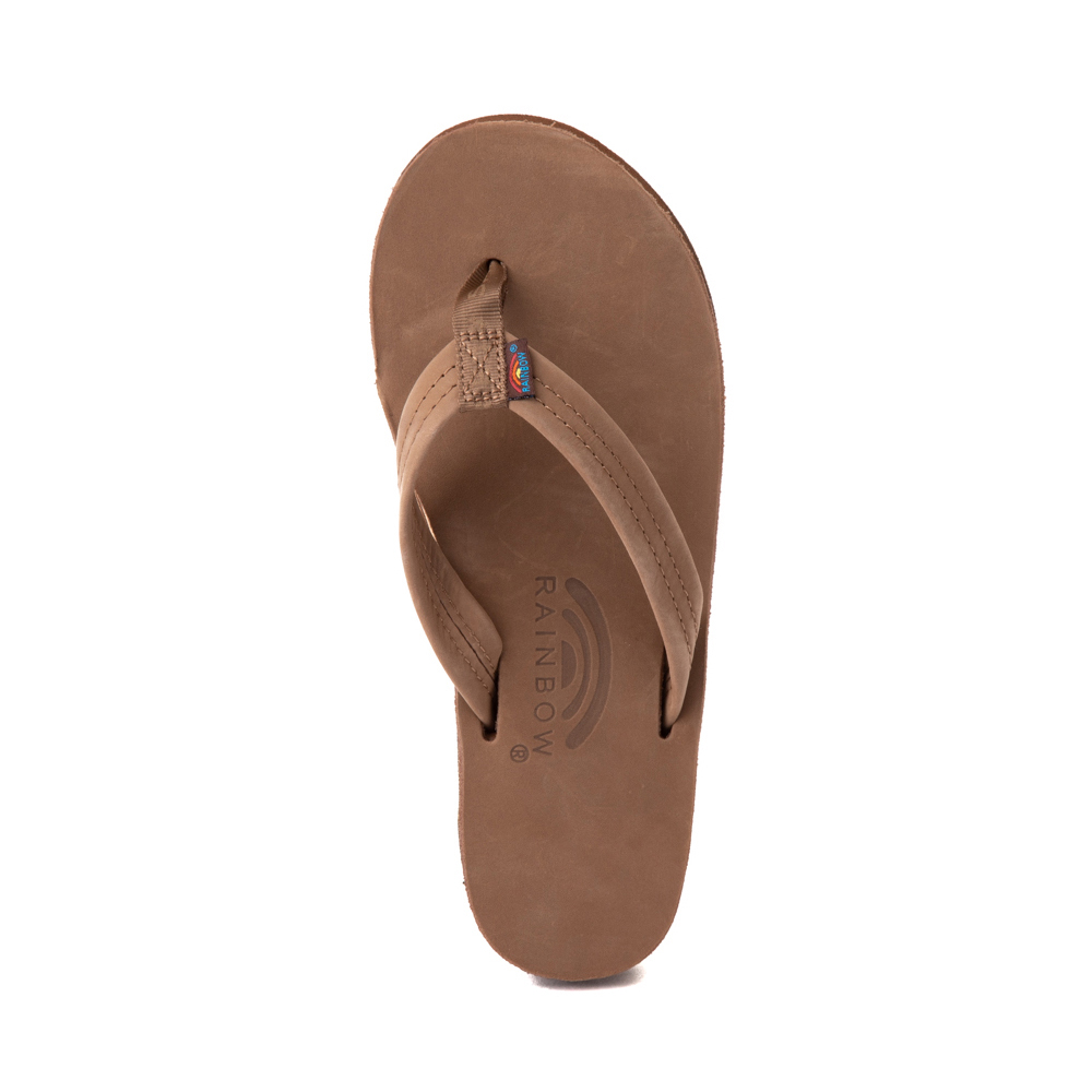 Womens Rainbow 302 Sandal - Dark Brown