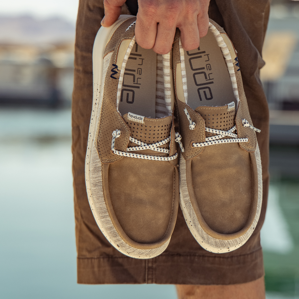 Mens Hey Dude Welsh Slip On Casual Shoe 