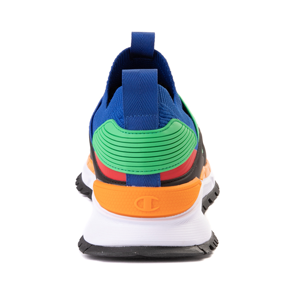 alternate view Mens Champion Reflex X Athletic Shoe - Blue / MulticolorALT4