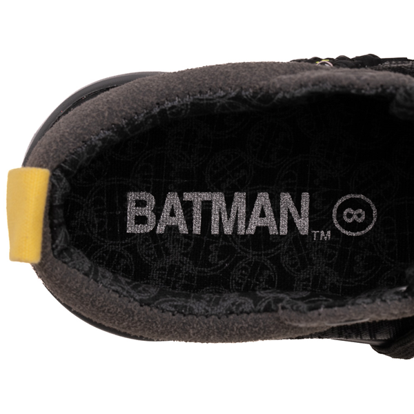 alternate view Ground Up Batman Sneaker - Toddler - Black / GrayALT2C
