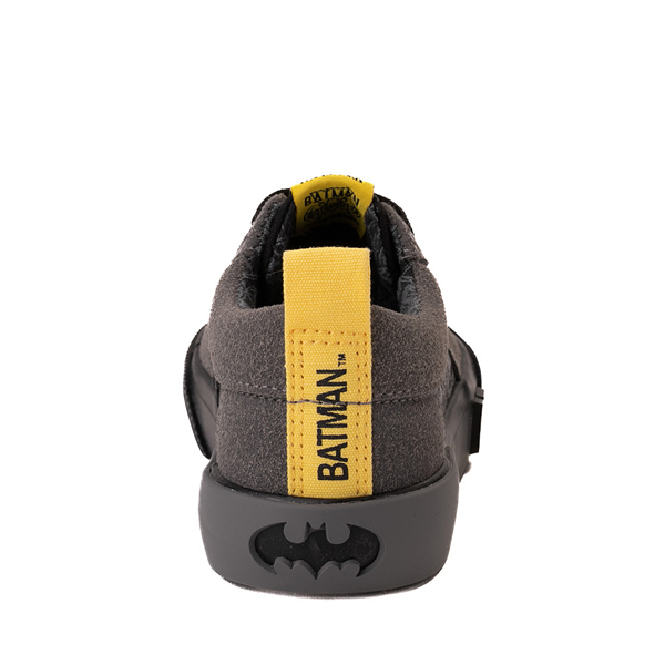 alternate view Ground Up Batman Sneaker - Toddler - Black / GrayALT4