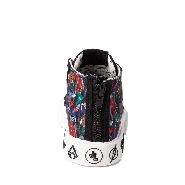 alternate view Ground Up Justice League Hi Sneaker - Toddler - BlackALT4