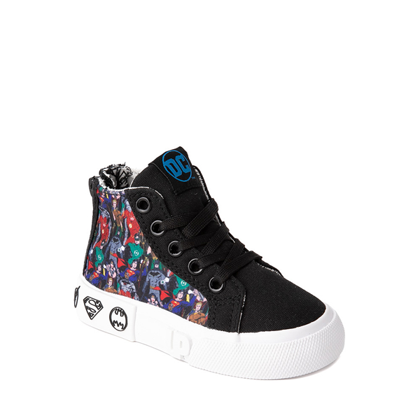 alternate view Ground Up Justice League Hi Sneaker - Toddler - BlackALT5