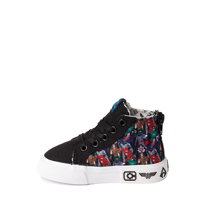 Alternate view of Ground Up Justice League Hi Sneaker - Toddler - Black