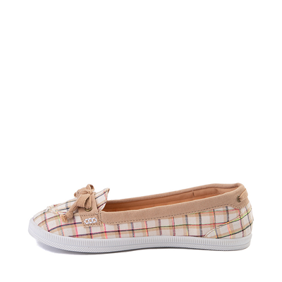 Alternate view of Womens Rocket Dog Minnow Slip On Casual Shoe - Natural / Plaid