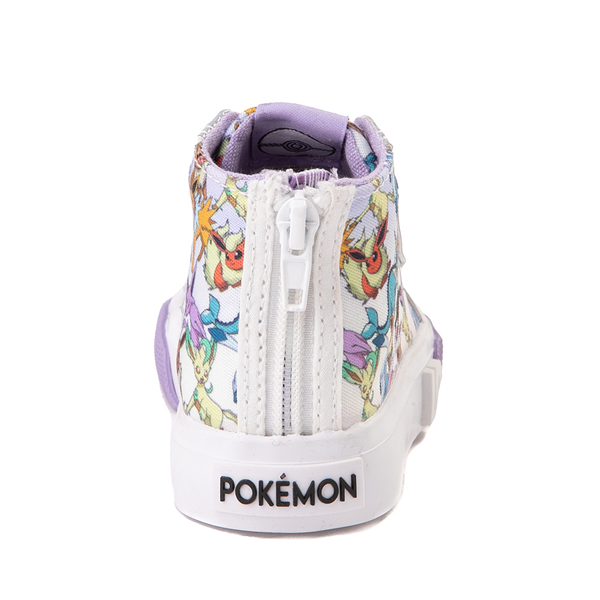 alternate view Ground Up Pokémon Eevee Hi Sneaker - Toddler - Lavender / MulticolorALT4