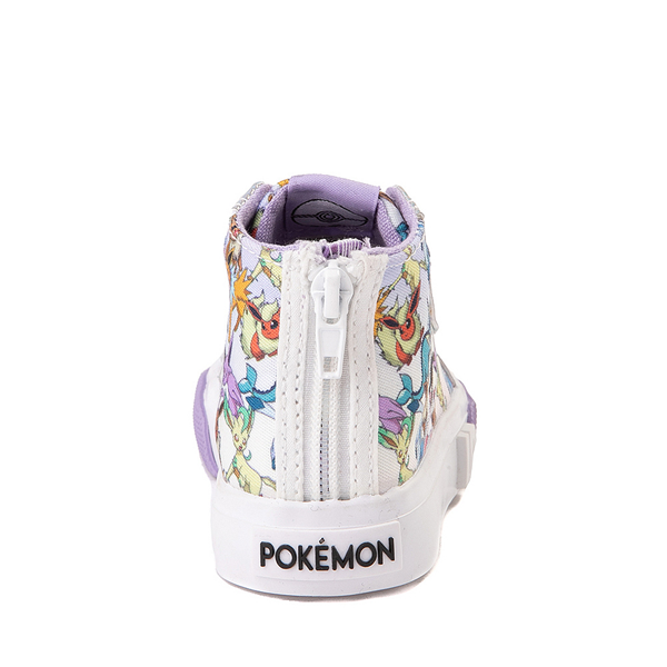 alternate view Ground Up Pokémon Eevee Hi Sneaker - Toddler - Lavender / MulticolorALT4