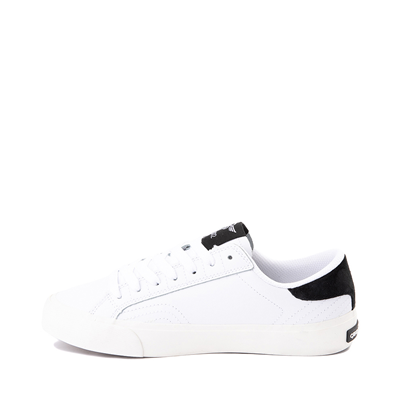Alternate view of Womens Creative Recreation Zeus Lo Leather Sneaker - White / Gold