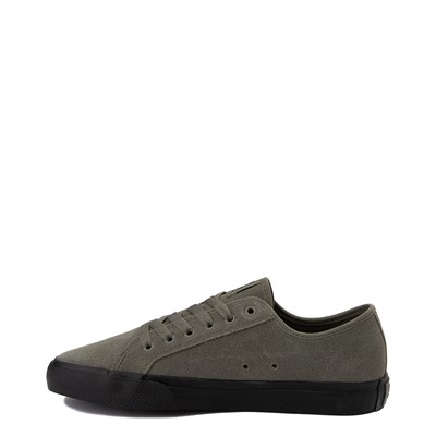 Alternate view of Mens DC Manual Suede Skate Shoe - Olive