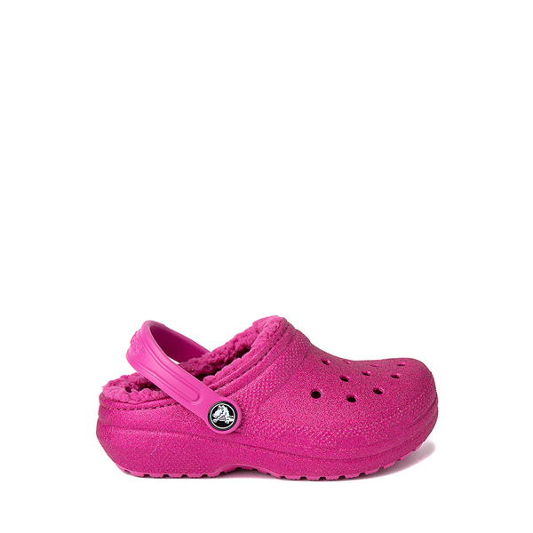 Crocs Classic Fuzz-Lined Clog - Baby / Toddler - Fuchsia
