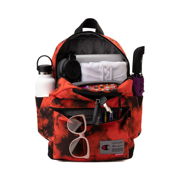 alternate view Champion Supercize 4.0 Backpack - Orange / Black Tie DyeALT1