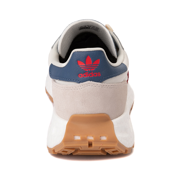 alternate view Mens adidas Retropy E5 Athletic Shoe - Off White / Vivid Red / AluminaALT4