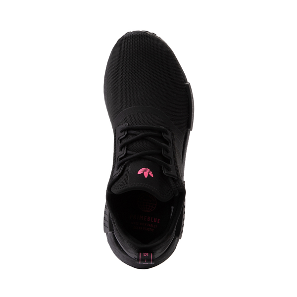 alternate view Womens adidas NMD R1 Primeblue Athletic Shoe - Black MonochromeALT2